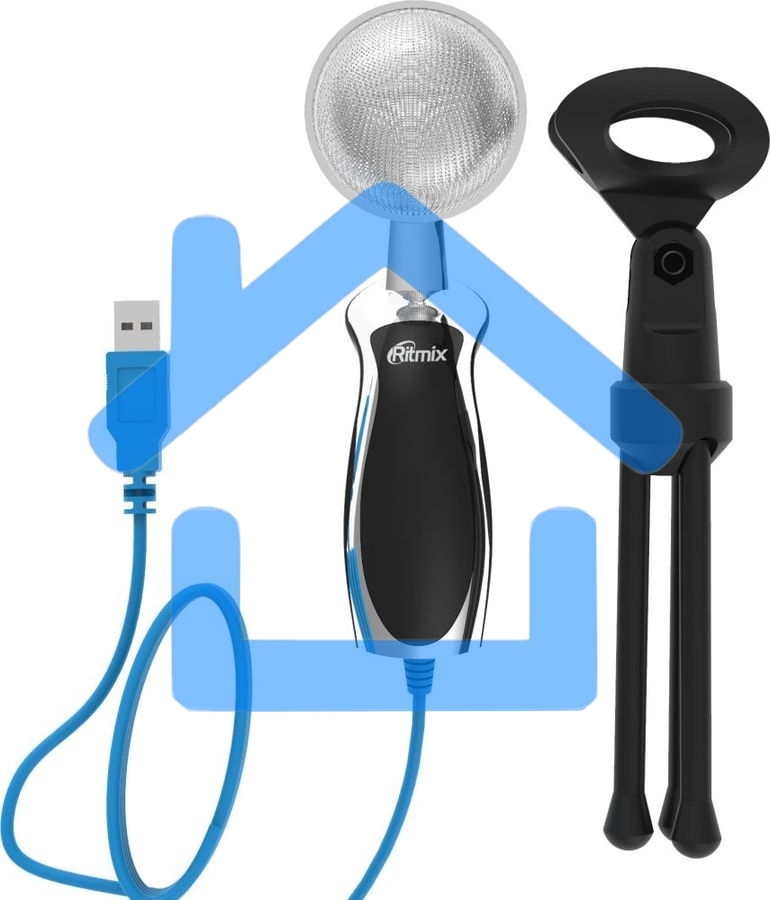 Микрофон RITMIX RDM-127 USB черный