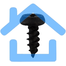 Саморез для металлических конструкций KRANZ острый 3.5х9.5, пакет (25шт.)