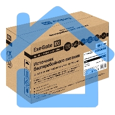 Источник бесперебойного питания ExeGate SpecialPro Smart LLB-1000.LCD.AVR.2SH.RJ.USB 1000VA/550W, LCD, AVR, 2*Schuko,RJ45/11,USB, черный