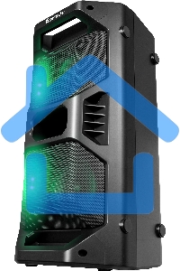 Портативная акустика Defender Rage 50 Вт Light/BT/FM/USB/LED/TWS черный