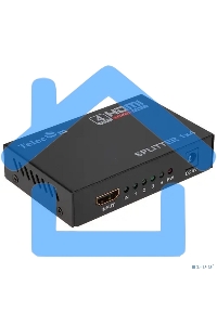 Разветвитель HDMI 1=>4 Telecom <TTS5020>, каскадируемый, 1.4v+3D
