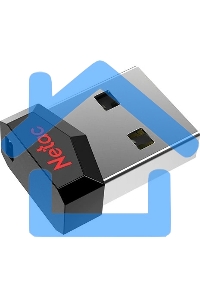 Флешка USB Netac UM81 4 Gb USB 2.0 Ultra compact Flash