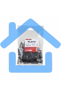 Дюбель-хомут нейлоновый прямоугольный Rexant 5-8 мм, черный, упаковка 100 шт.