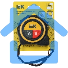 Рулетка измерительная Universal 8м IEK TIR10-1-008