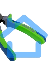 Плоскогубцы СИБРТЕХ комбинированные, 200 мм, фосфатирование, трехкомпонентные рукоятки 17055