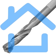 Сверло Matrix направляющее, алмазное 6мм