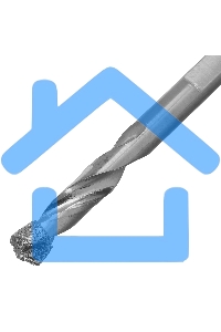 Сверло Matrix направляющее, алмазное 6мм