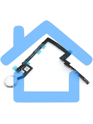 Шлейф кнопки Home для Apple iPad Mini 3 белый