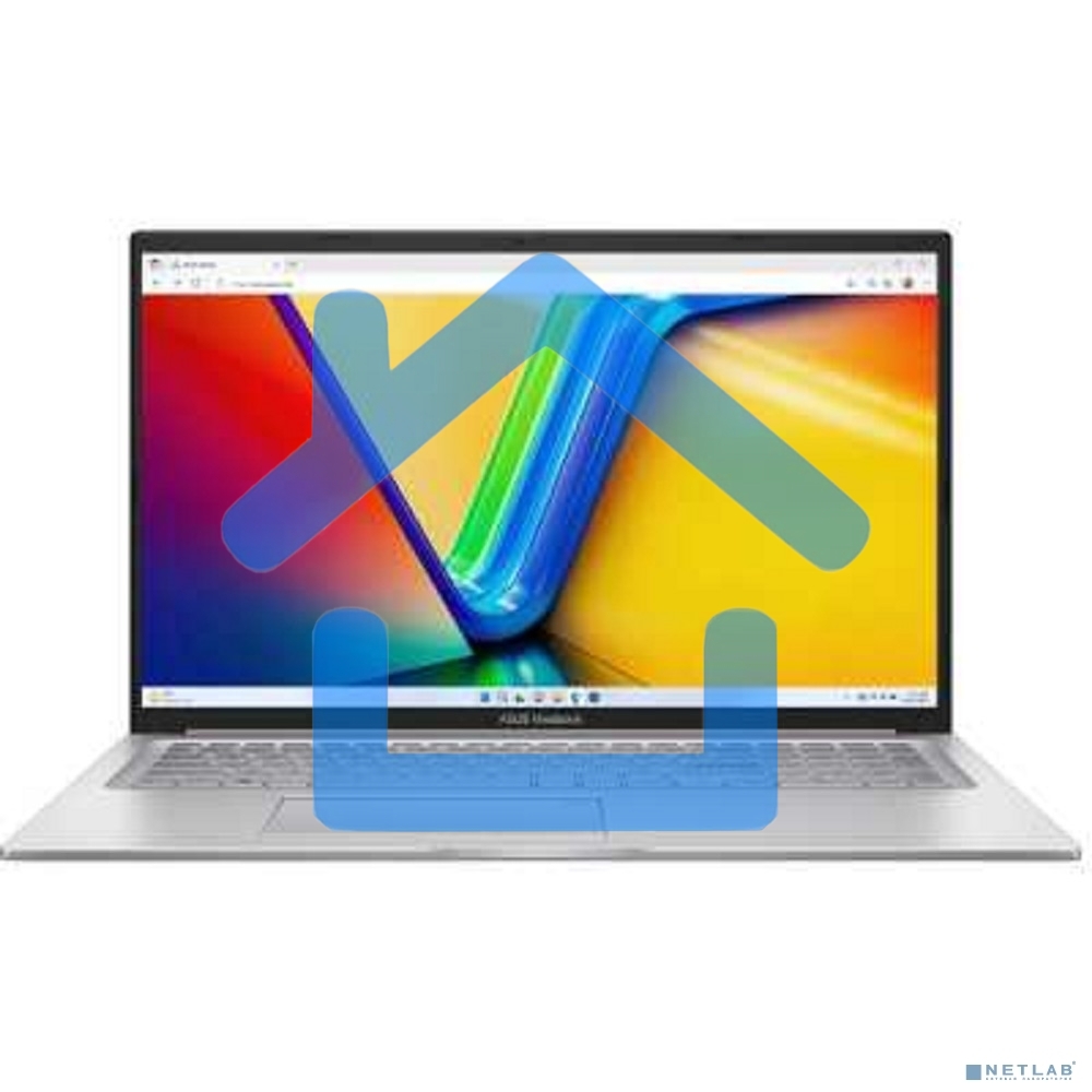 Ноутбук Asus VivoBook 17X X1704VA-AU398 90NB10V1-M00D20 Cool Silver 17.3