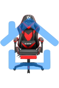 Кресло игровое Defender MINION BLACK/RED