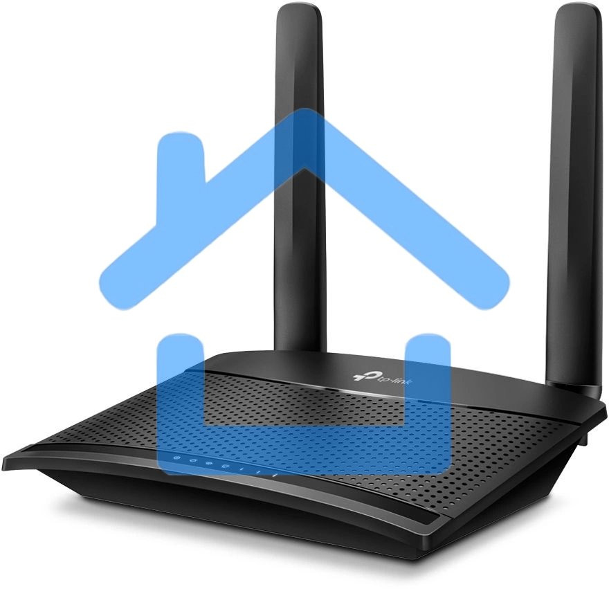 Роутер беспроводной TP-Link TL-MR100 N300 10/100BASE-TX/4G(3G) cat.4 черный