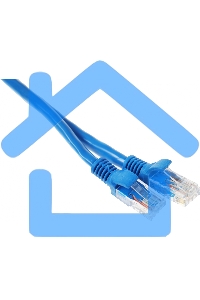 Патч-корд UTP Cablexpert кат.6, 1м, литой, многожильный, синий