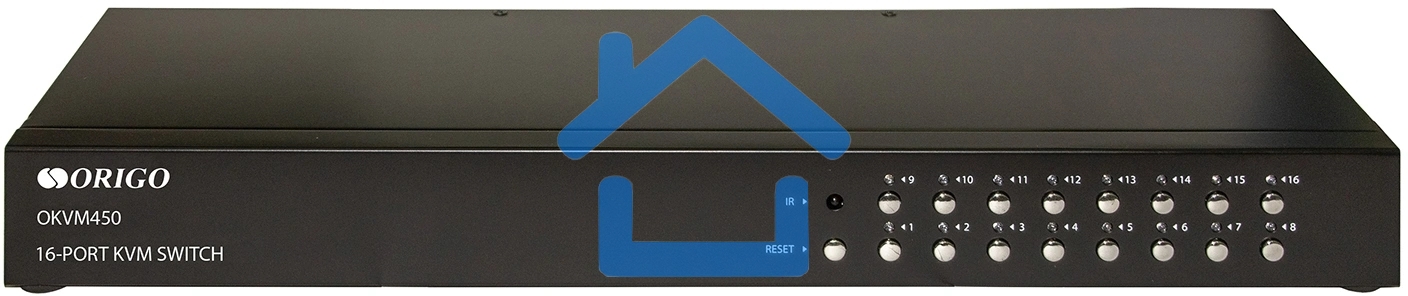Переключатель KVM 16-портовый ORIGO OKVM450/A1A с портами VGA и USB