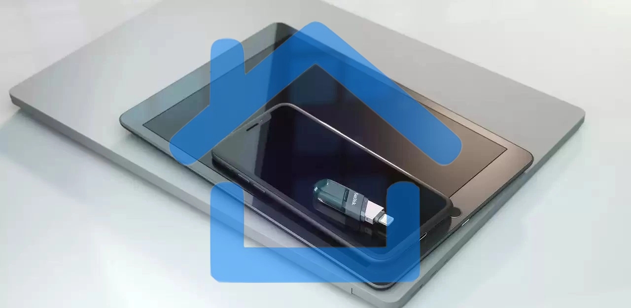 Флешка USB Sandisk 256 Gb iXpand Flip SDIX90N-256G-GN6NE USB3.1 зеленый/серебристый