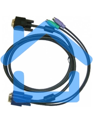 Переключатель D-Link DKVM-IPCB/10 Упаковка 10 кабелей KVM для устройств DKVM-IP1/IP8, длина 1.8м 