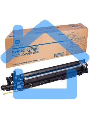 Блок проявки Konica-Minolta bizhub C224/284/364/454/554 синий DV-512C