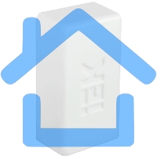 Заглушка кабельной трассы Iek (CKMP10D-Z-025-016-K01) КМЗ 25х16 (4 шт./комп.) (коробка 72 шт.)