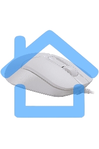 Мышь проводная A4Tech Fstyler FM12 белый, 1200 dpi, USB, кнопки - 3