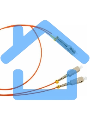 Патч-корд Lanmaster TWT (TWT-2LC-2SC/SU-2.0) дуплекс. одномодовый. 2м