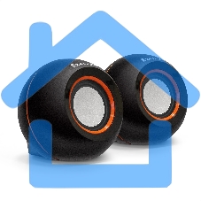 Акустическая система 2.0 ExeGate EX287053RUS Disco 180 (питание USB, 2х3Вт (6Вт RMS), 100-20000Гц, черный)