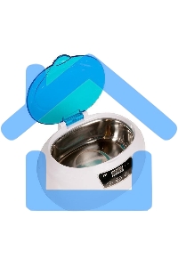 Ультразвуковая ванна Skymen JP-890 синяя, 0.6 л, 35 Вт