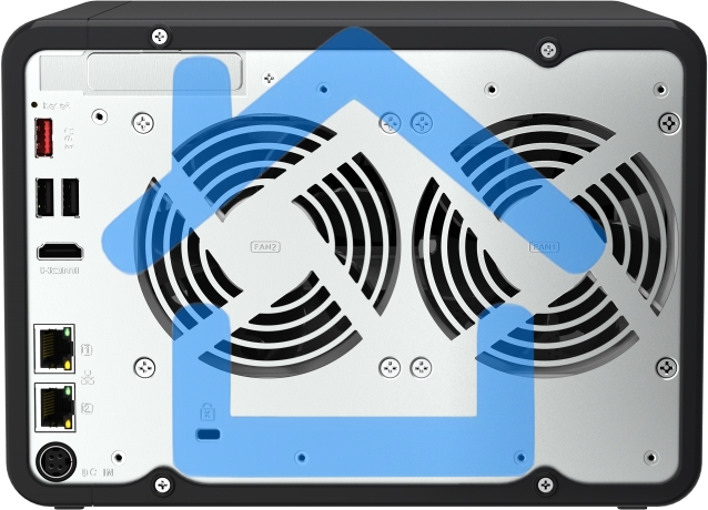 Сетевое хранилище NAS Qnap Original TS-664-8G 6-bay настольный Celeron N5095