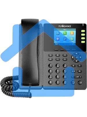 Телефон IP Flyingvoice FIP-14G черный