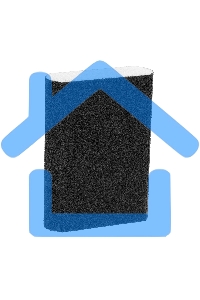 Губка для шлифования, 100 х 70 х 25 мм, овал, средняя жесткость, P100 Сибртех