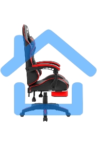 Кресло игровое Defender MINION BLACK/RED