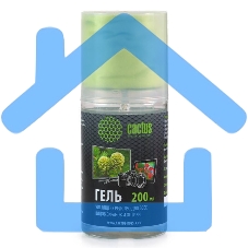 Чистящий набор Cactus CS-S3004 гель 200 мл + салфетка из микрофибры для экранов 200x230 мм