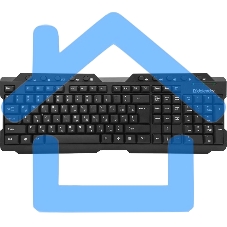 Клавиатура Defender Element HB-195 RU беспроводная USB черный