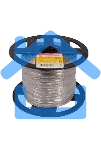 Трос стальной Rexant в ПВХ изоляции d=2.0 мм, катушка 200 метров 09-5320