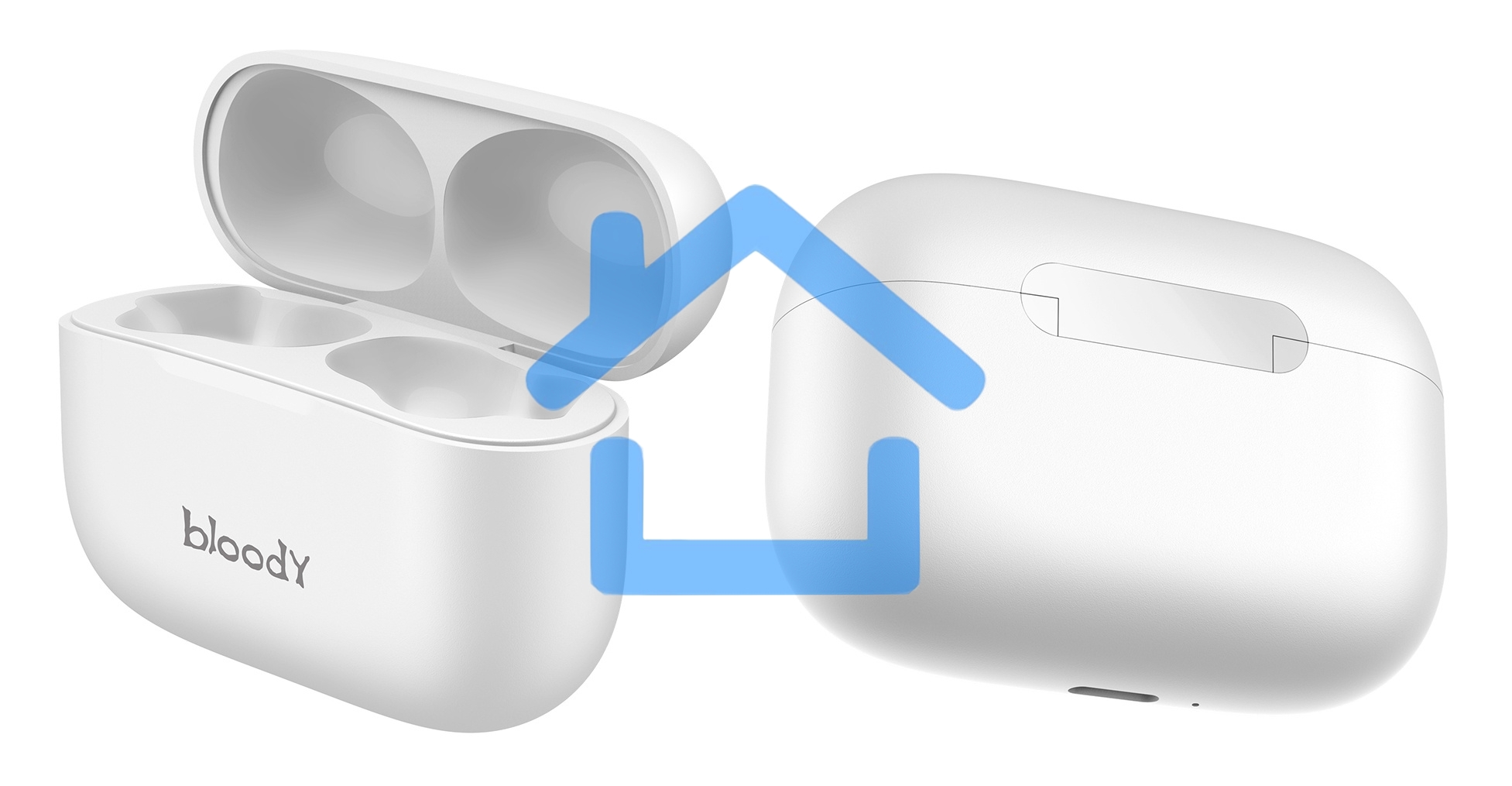 Гарнитура вкладыши A4Tech Bloody M30 белый BT