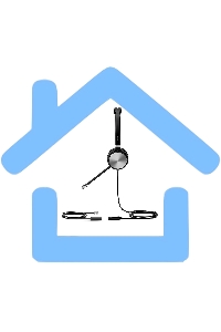 Гарнитура YEALINK YHS36 Dual Дуо, Проводная, HD звук, QD, RJ9, шт