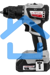 Бесщеточная аккумуляторная дрель-шуруповерт ИНТЕРСКОЛ КОМБИ ДА-13/18В 50 ( 2 АКБ 2 А·ч и ЗУ, кейс )
