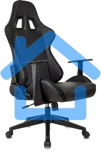 Кресло игровое Zombie GAME RGB черный эко.кожа/ткань крестов. пластик