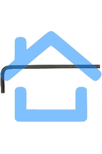 Ключ Matrix имбусовый HEX, 4 мм, CrV