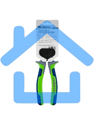 Плоскогубцы СИБРТЕХ комбинированные, 200 мм, фосфатирование, трехкомпонентные рукоятки 17055