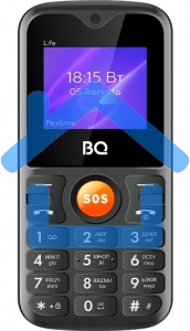 Мобильный телефон BQ 1853 Life Red+Black