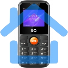 Мобильный телефон BQ 1853 Life Red+Black