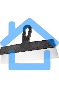 Шпатель фасадный Сибртех из нержавеющей стали, 600 мм, пластмассовая ручка 85452