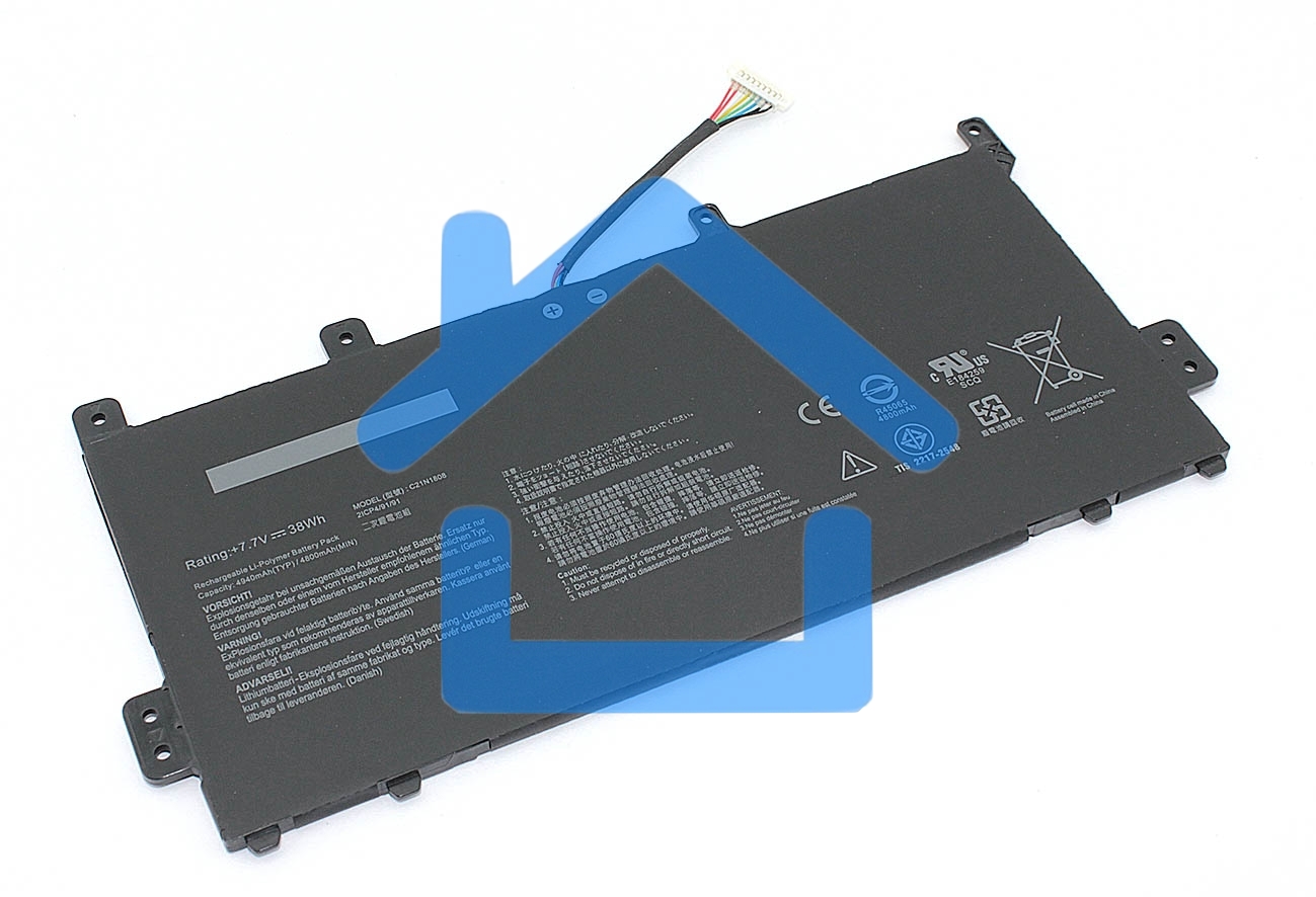 Аккумуляторная батарея для ноутбукa Asus Chromebook C523NA7.7V 4800mAh Orig