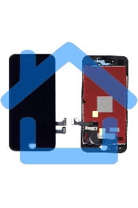 Дисплей для iPhone 8 в сборе с тачскрином (Incell MX) черный в сборе с рамкой