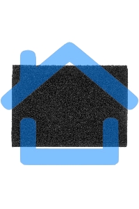 Губка для шлифования, 100 х 70 х 25 мм, овал, средняя жесткость, P100 Сибртех