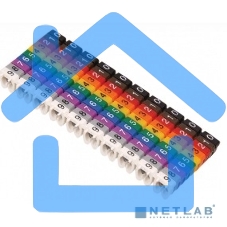 Маркер кабельный МКН комплект цифр 