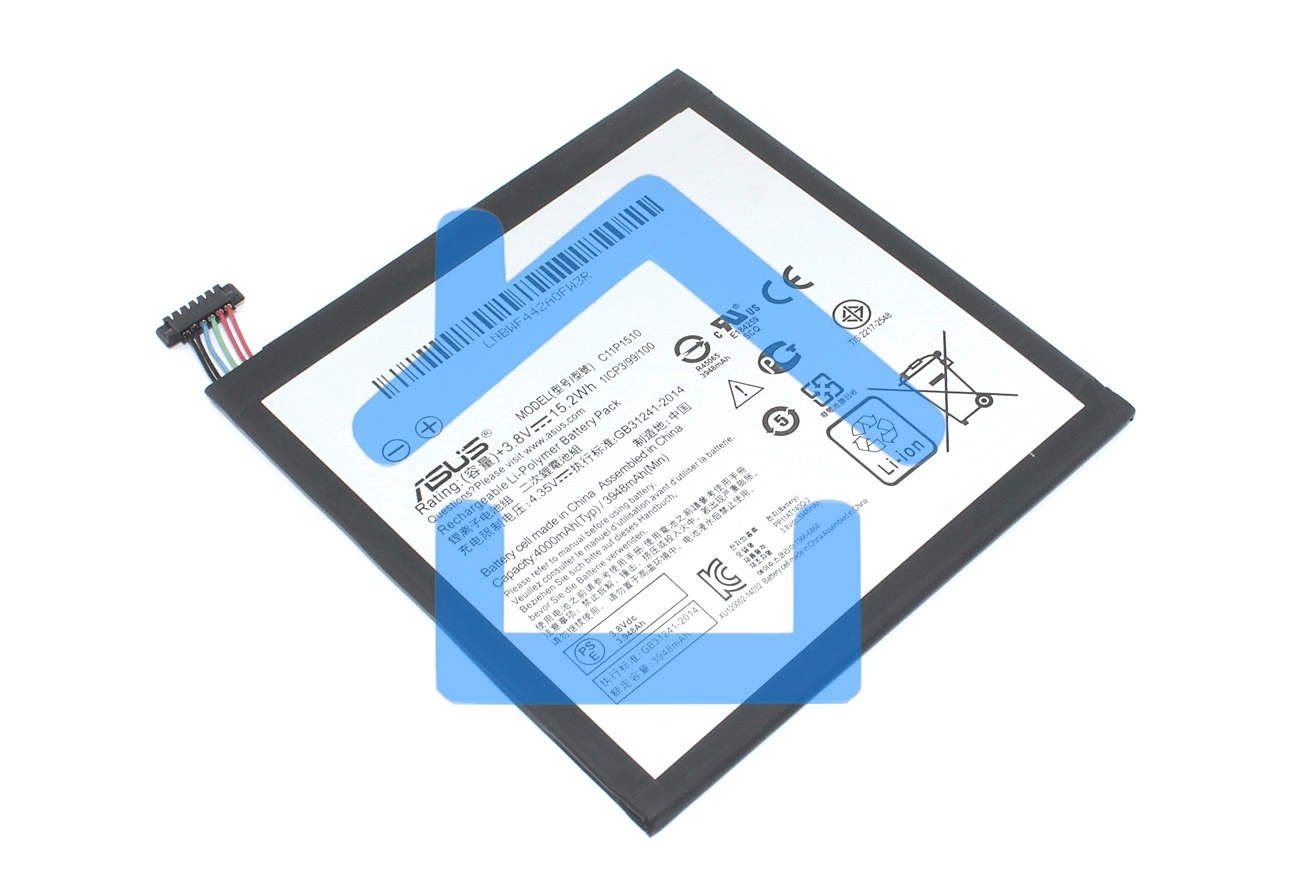 Аккумуляторная батарея C11P1510 для Asus ZenPad S 8.0 Z580CA 3.8V 4000mAh