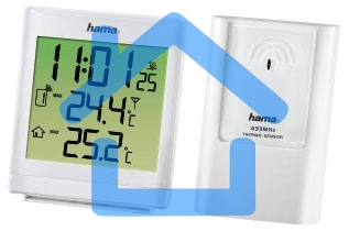 Погодная станция Hama EWS-870 H-113984 белый