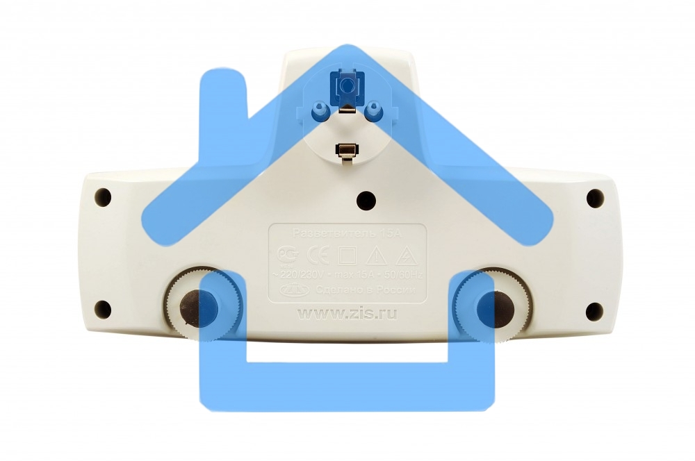 Разветвитель ZIS Pilot T USB, 4 розетки (евро с заземлением), 2*USB