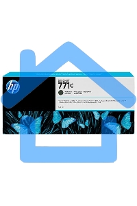Картридж струйный HP №771C B6Y07A черный матовый для HP DJ Z6200 (775мл)