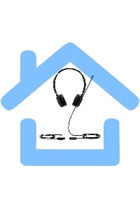 Гарнитура YEALINK YHS36 Dual Дуо, Проводная, HD звук, QD, RJ9, шт